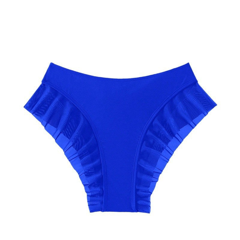 Dame High-Waist Ruffle Swimsuit Bund Stilla 1750922603