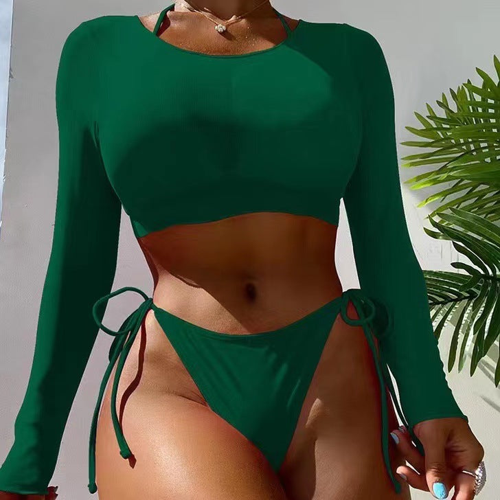 Dame Crop Top og Bikini Sæt med dyreprint Stilla