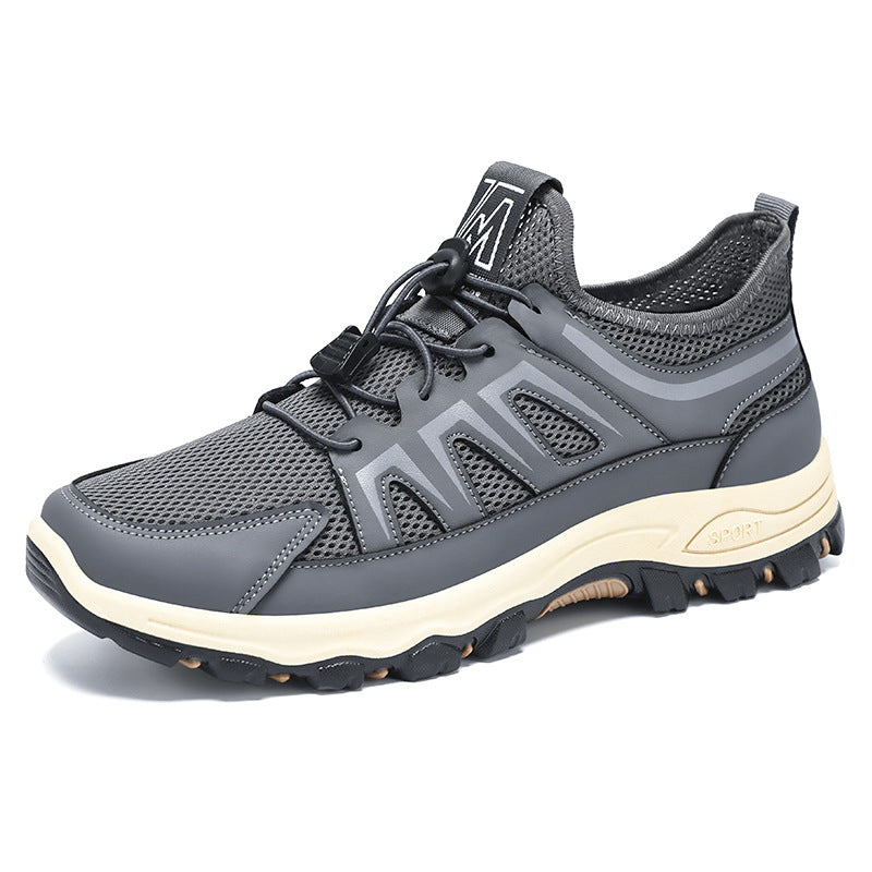Femme Lettere Outdoor Trail Sneakers med åndbart mesh-overmateriale og stødabsorberende sål Stilla