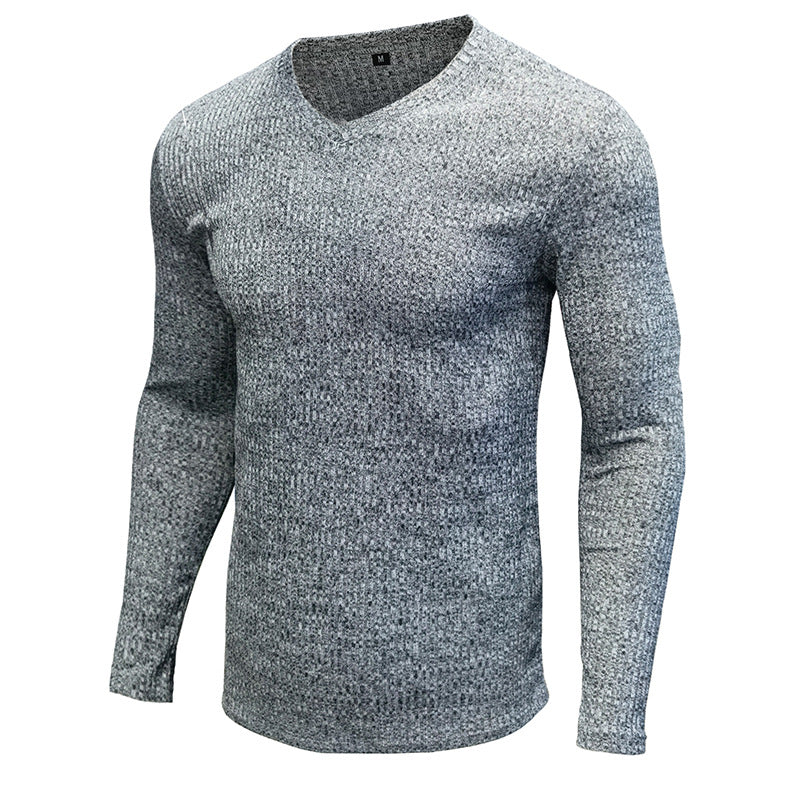 Herrer V-hals cardigan lavet af kvalitets ribstrik Stilla
