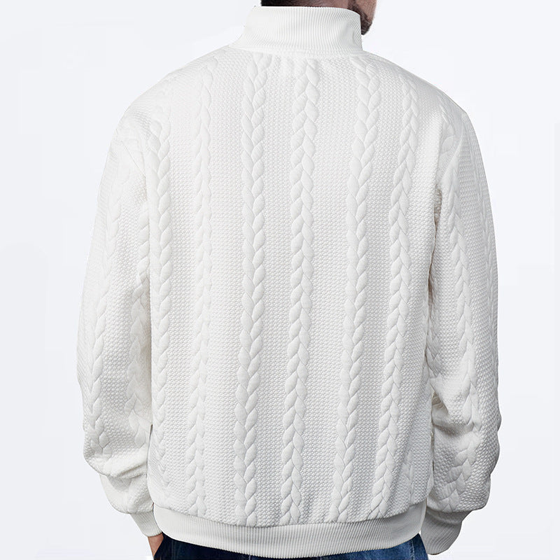 Stilla | Pullover med Kvart Lynlås Stilfuld Komfort til Enhver Lejlighed