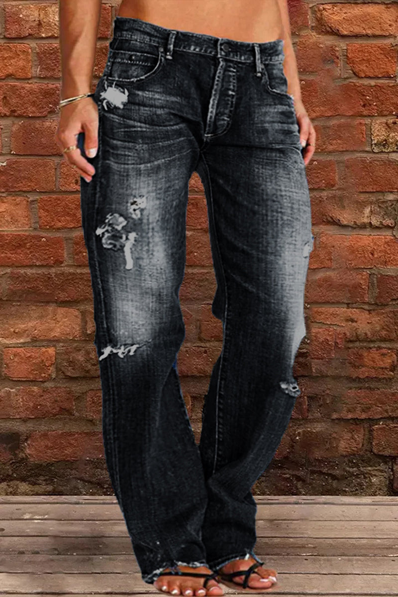 Stilla | Ultra 90'erne Straight Legged Jeans