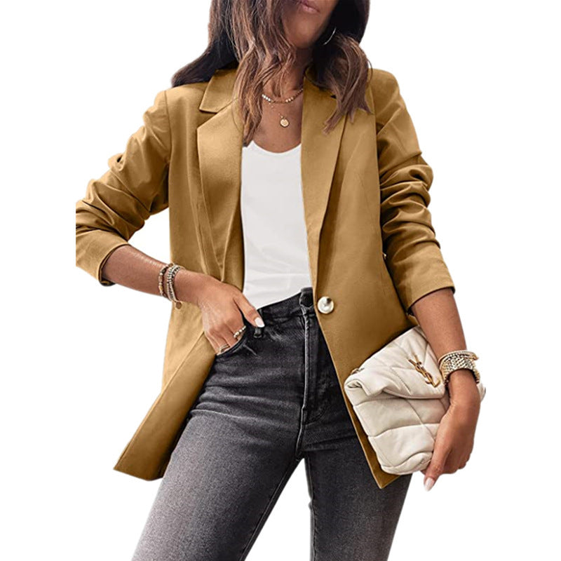 Damer Elegant og behagelig blazer med dæmpet glans Stiila