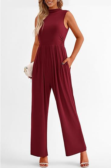 Dame elegant Flowy Jumpsuit Stilla