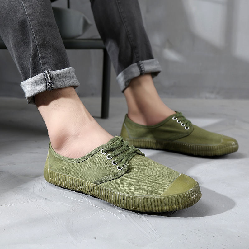 Femme Casual Canvas Sneakers med slidstærk gummisål Stilla