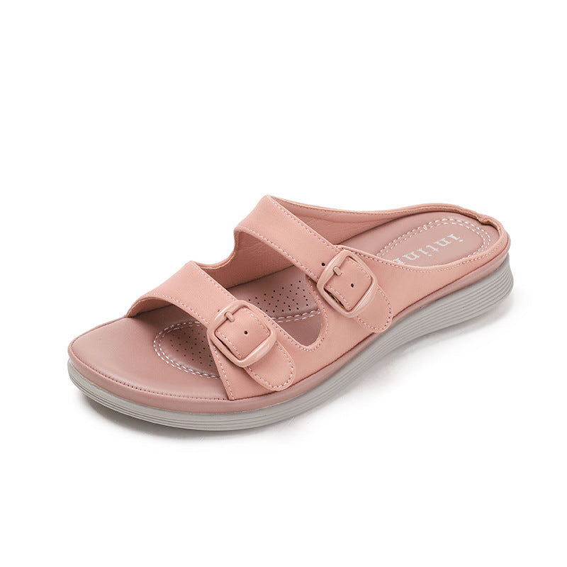 Dame Komfort-sandaler med justerbare remme og anatomisk fodbund Stilla