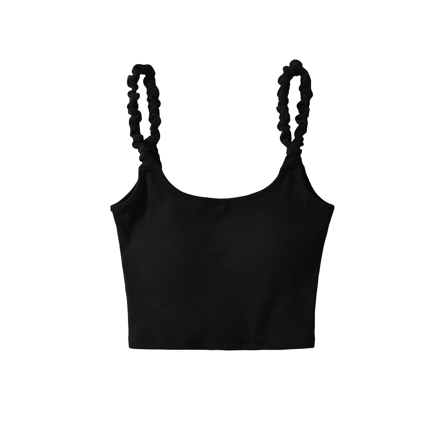 Dame Cropped Top med elastiske stropper Stilla