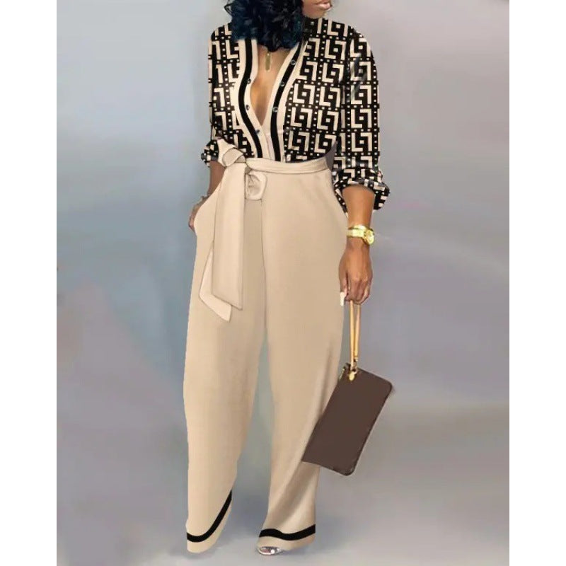 Dame Jumpsuit med trendy denim-design og praktiske lommer Stilla