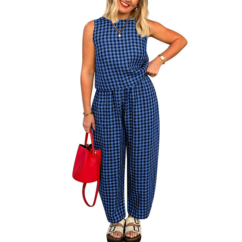 Dame Ternet Jumpsuit med vidde snit Stilla