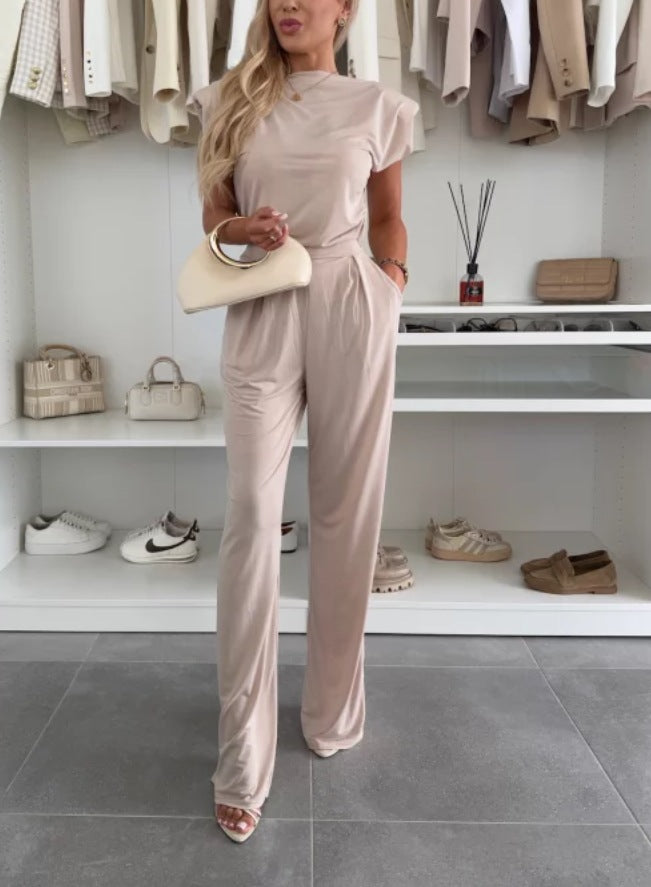Dame Elegant Jumpsuit med raffineret snit og behagelige detaljer Stilla