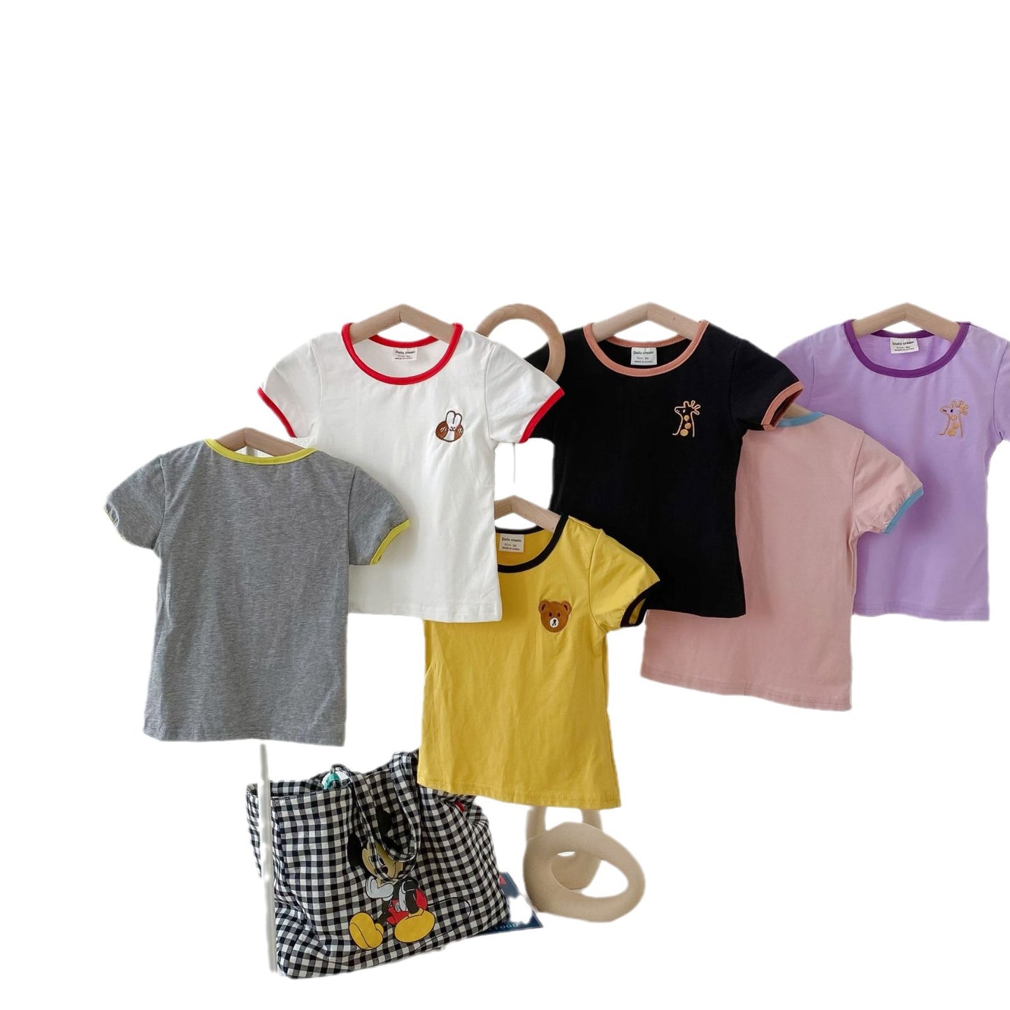 Børne Graphic Bjørn Tryk T-shirt Stilla