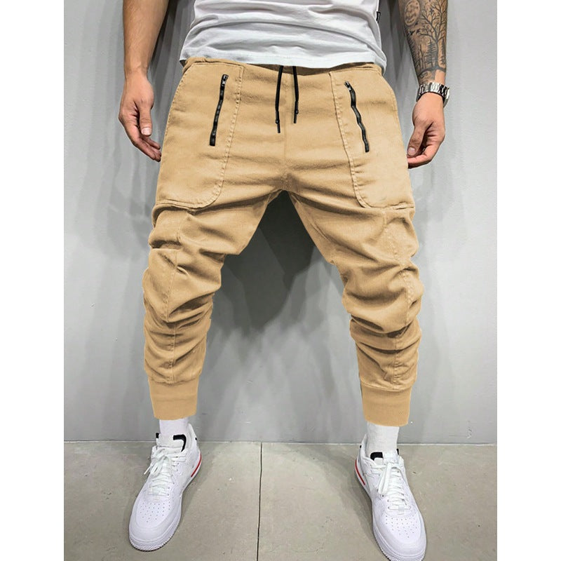 Herrer Multi-lommer Urban Cargo Joggingbukser Stilla