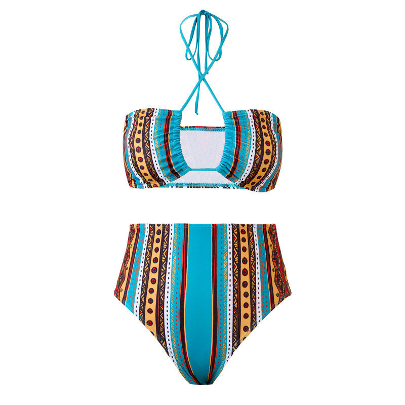 Dame Bikini-sæt med Maxikjole Stilla