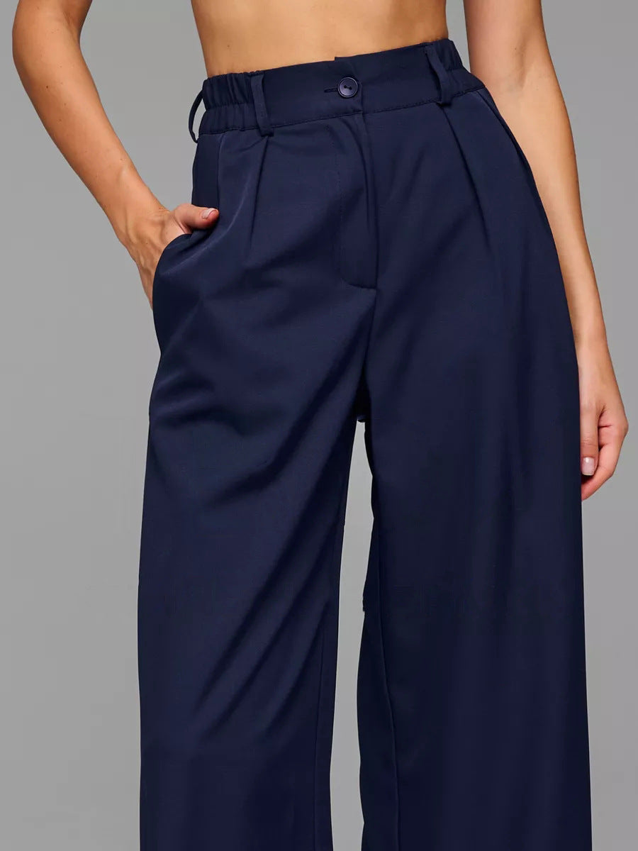 Dame elegant bluse med struktureret overflade og lange ærmer Stilla