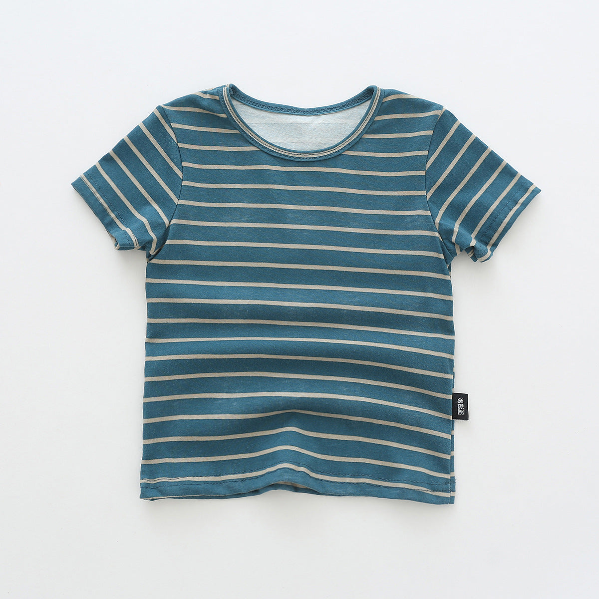 Børns Kortærmet Basic Rundhalset T-Shirt Stilla