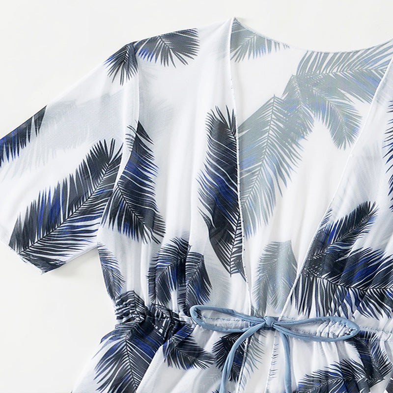 Dame Tropical Print Badetøj Sæt Stilla