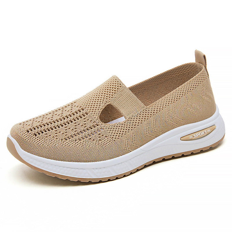 Dame Lettere Slip-On Sportssko med åndbart overmateriale og skridsikker sål Stilla
