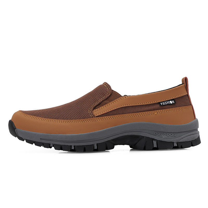 Herrer Slip-On Outdoor Sneakers med forbedret traction Stilla