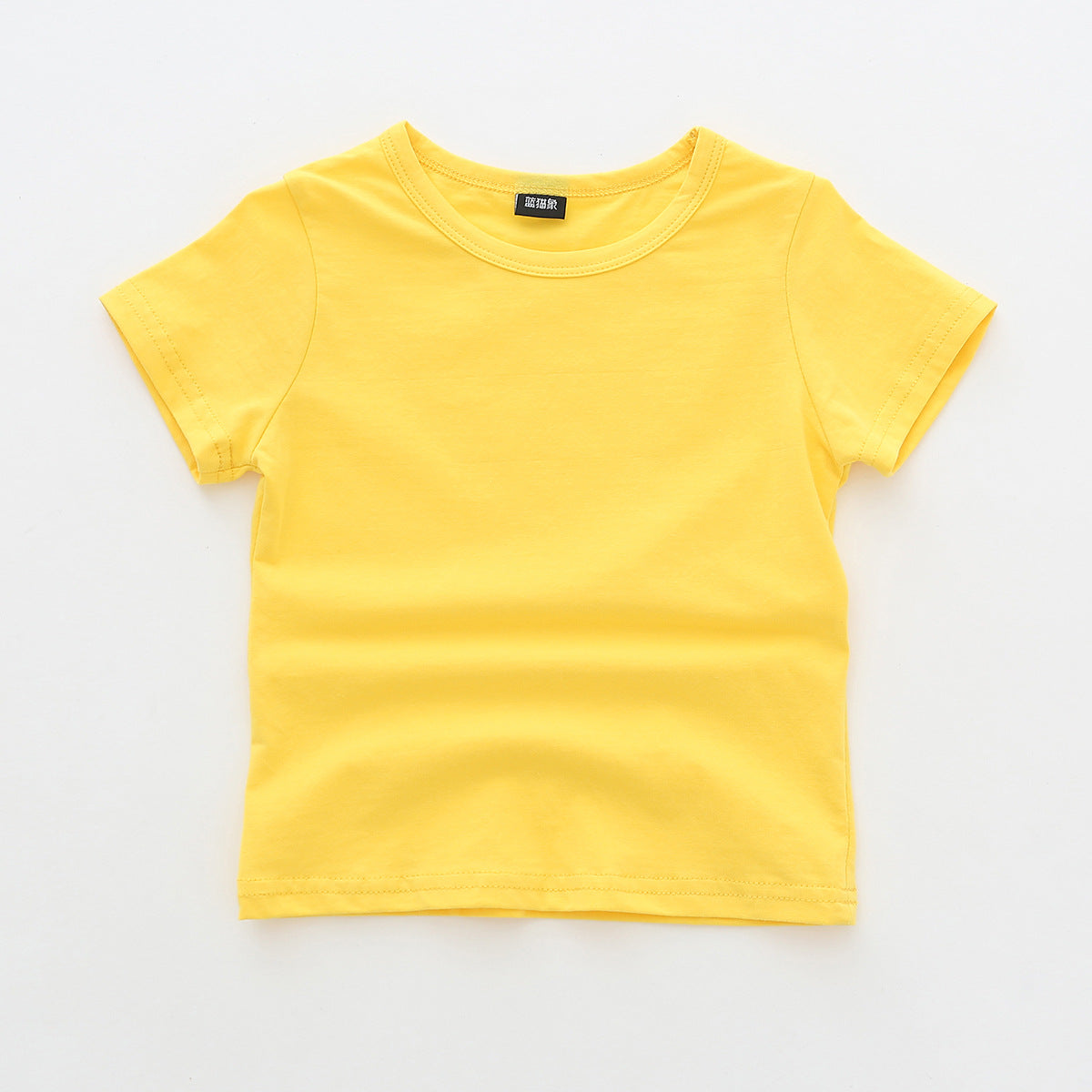 Børns Kortærmet Basic Rundhalset T-Shirt Stilla