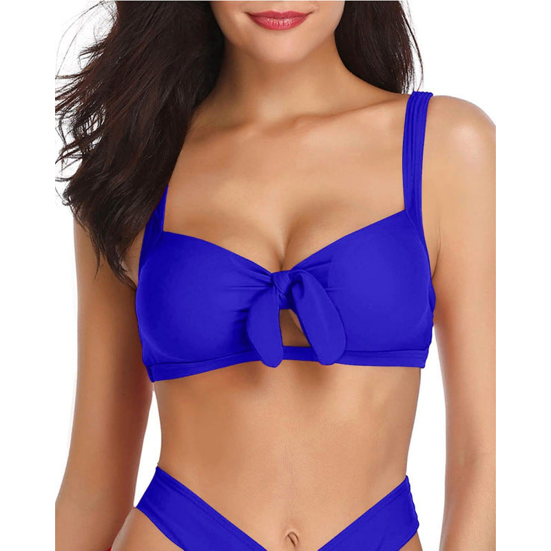 Dame bikini top med elegant knude Stilla