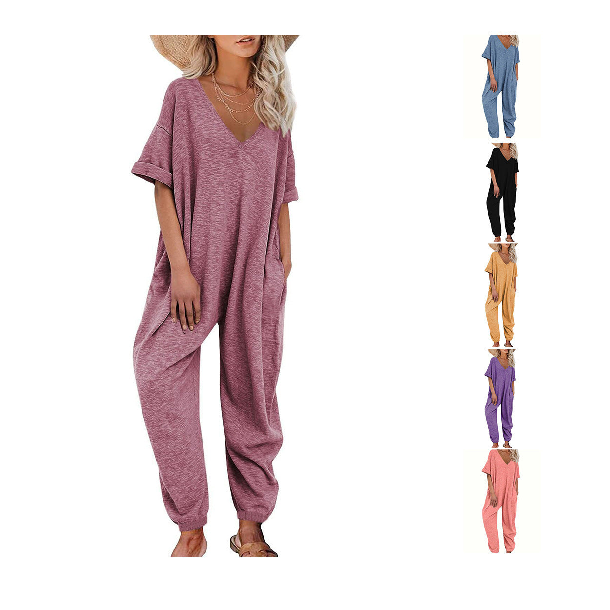 Dame blød og komfortabel jumpsuit Stilla