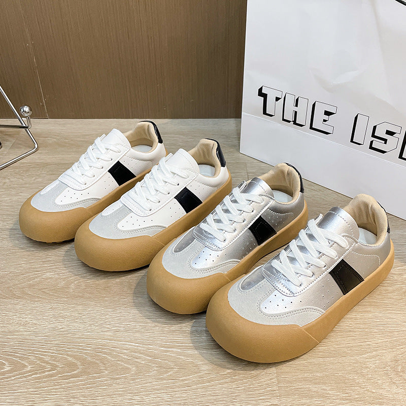 Dame sneakers med åndbar overfladestruktur og fleksibel sål Stilla
