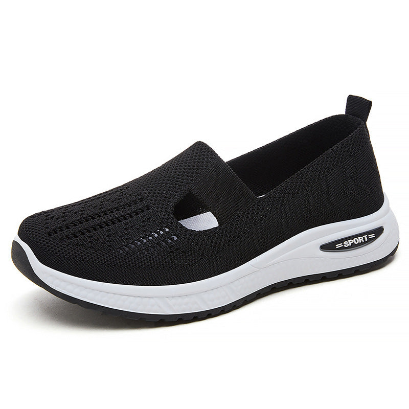 Dame Lettere Slip-On Sportssko med åndbart overmateriale og skridsikker sål Stilla