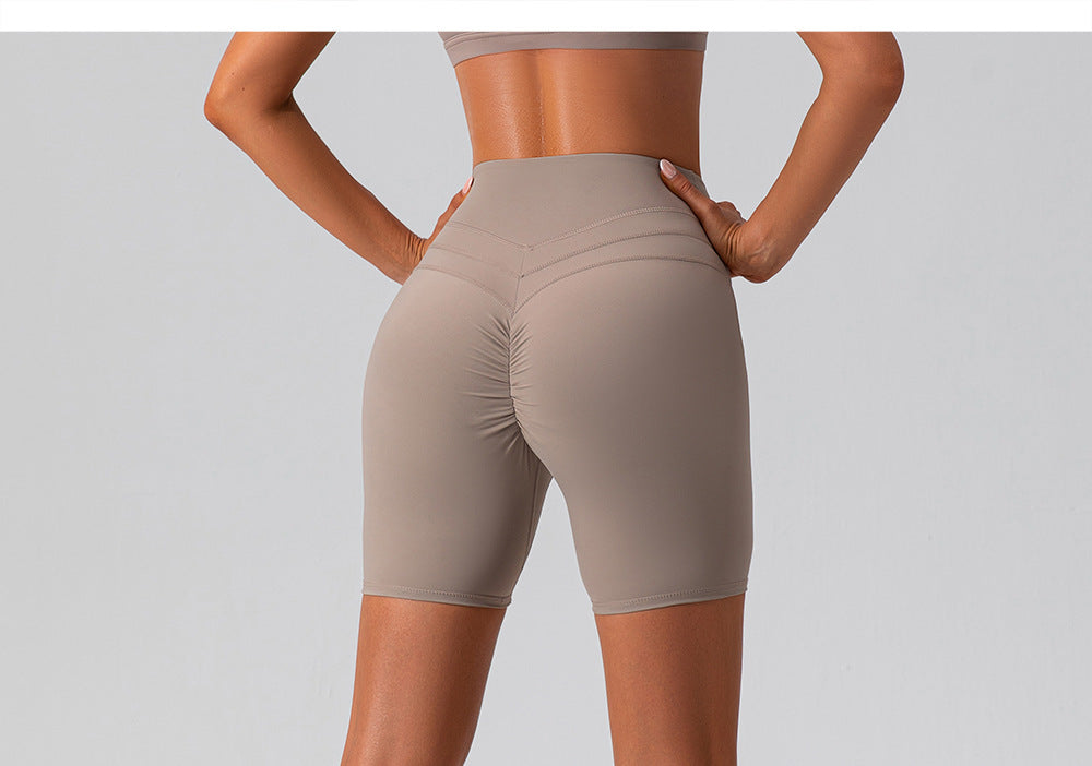 Stilla | Nude Feel Yoga Pants Hip Lift, Belly Shaping, Slim Fit Fitness Bukser Til Kvinder
