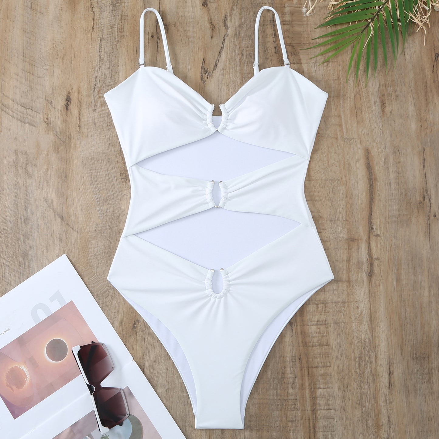 Dame Cut-Out Badedragter Stilla
