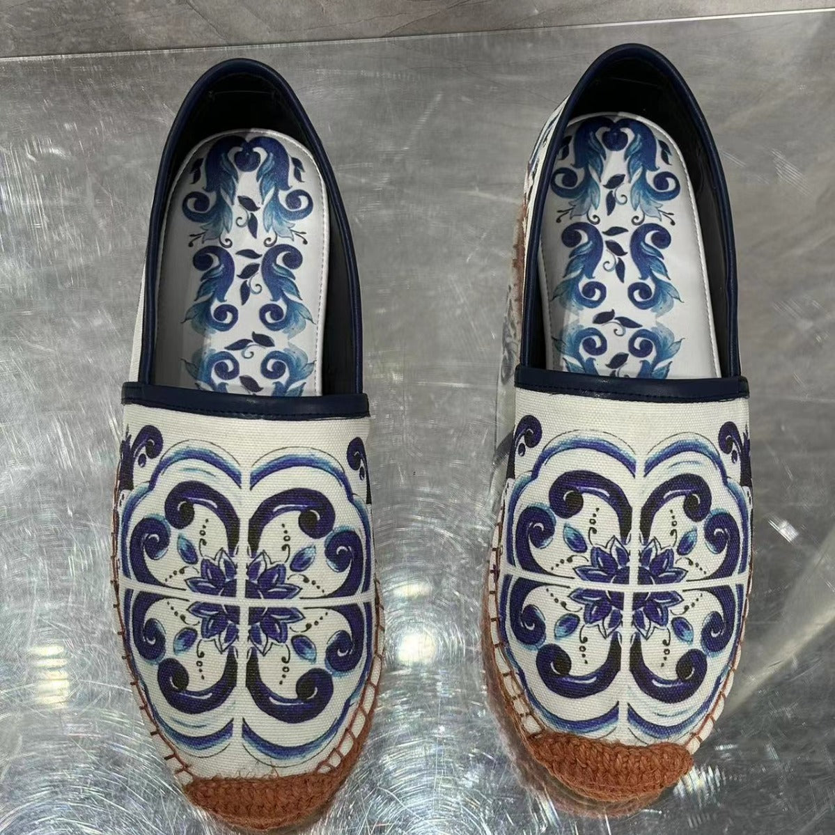 Femme Dekorative Slip-On Espadrilles Stilla