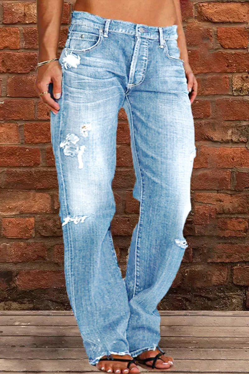 Stilla | Ultra 90'erne Straight Legged Jeans