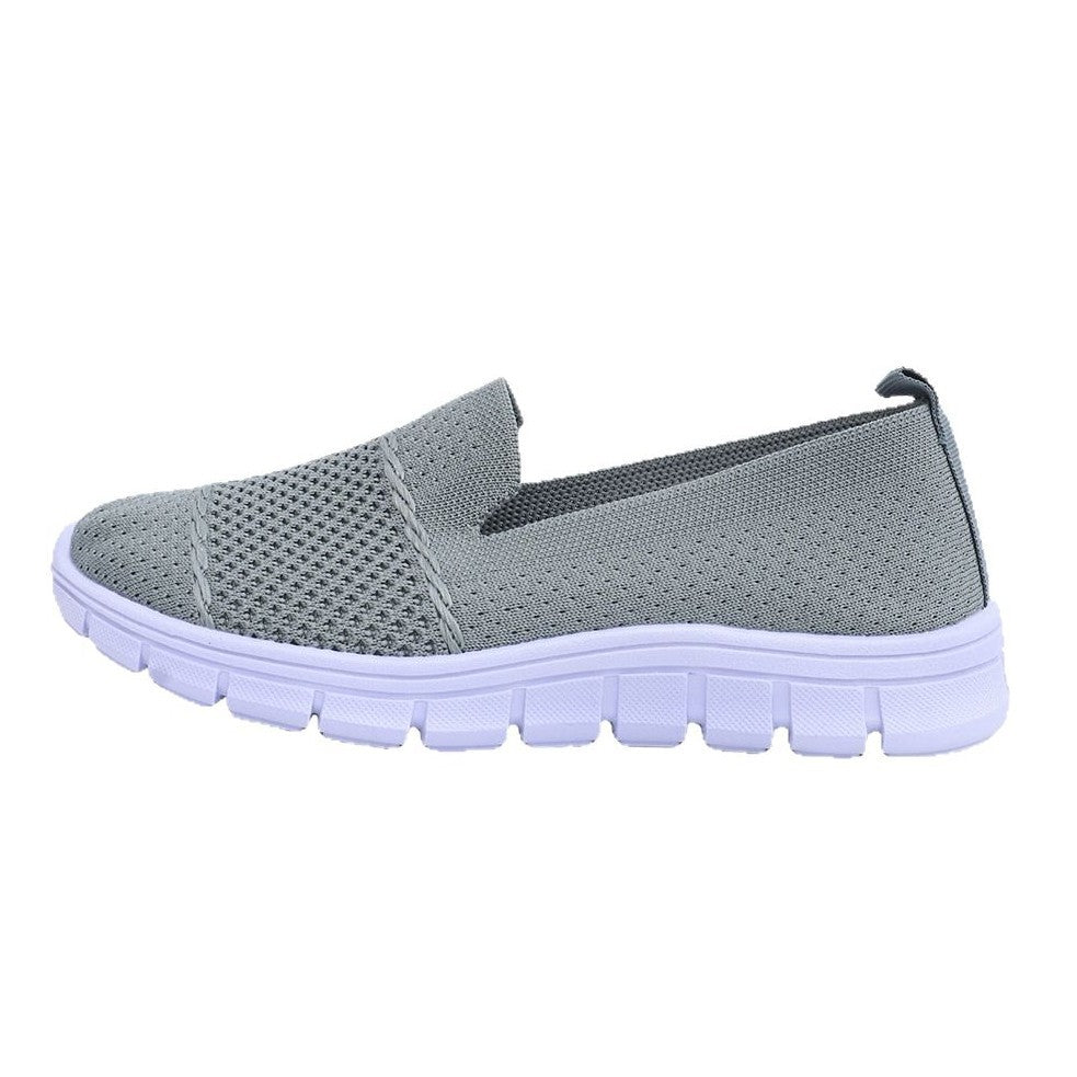 Dame Åndbare Slip-On Sneakers med fleksibel Sålekomfort Stilla