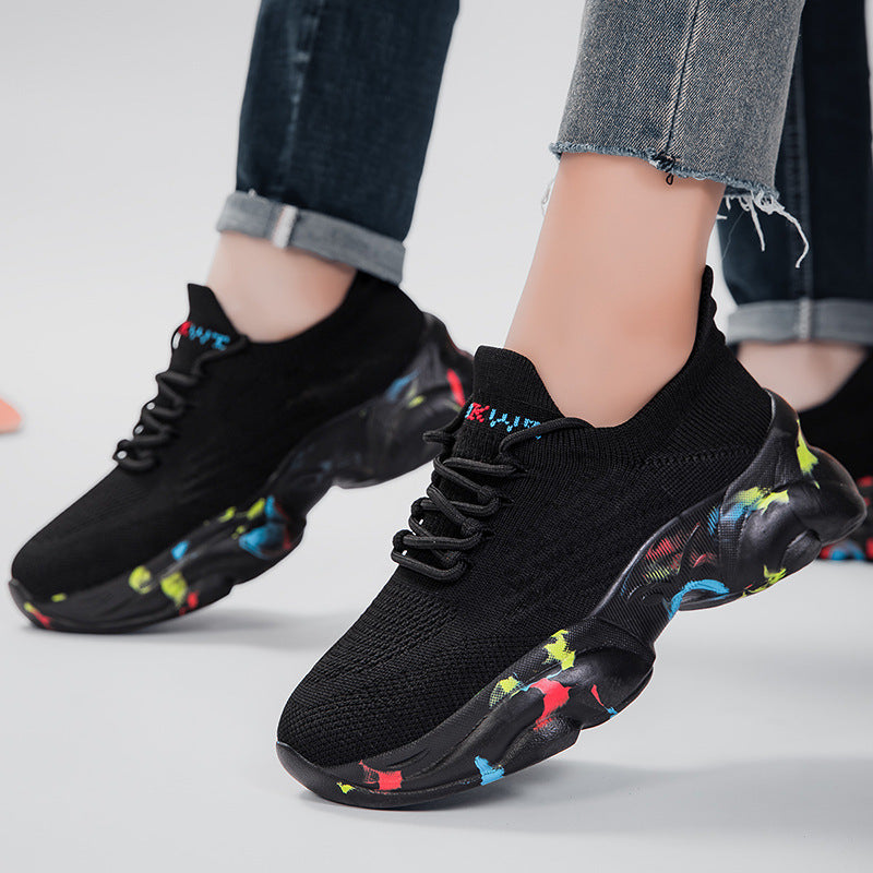 Herre Innovative Farverige Sål Effektivitets Sneakers Stilla