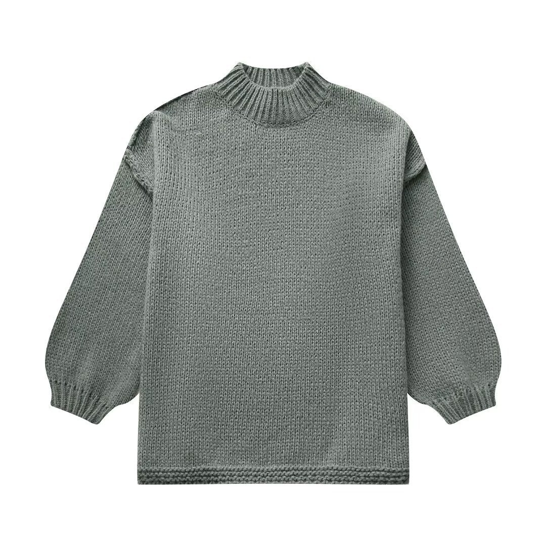 Femme Textured Knit Sweater Stilla