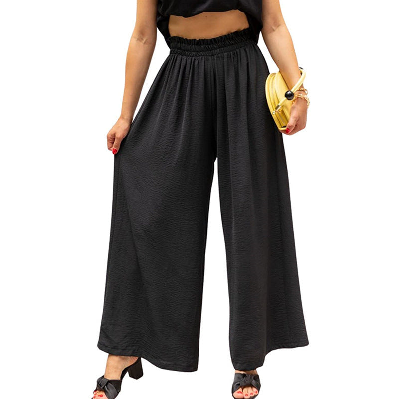 Dame Bredbenet Culotte med elastisk Bund Stilla