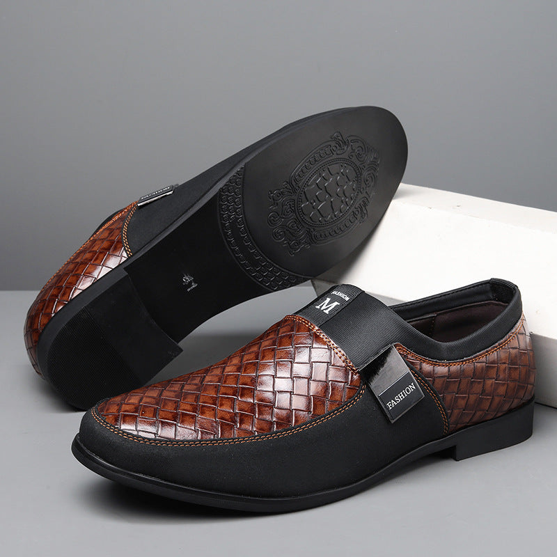 Herre stilfulde vævede slippers Stilla