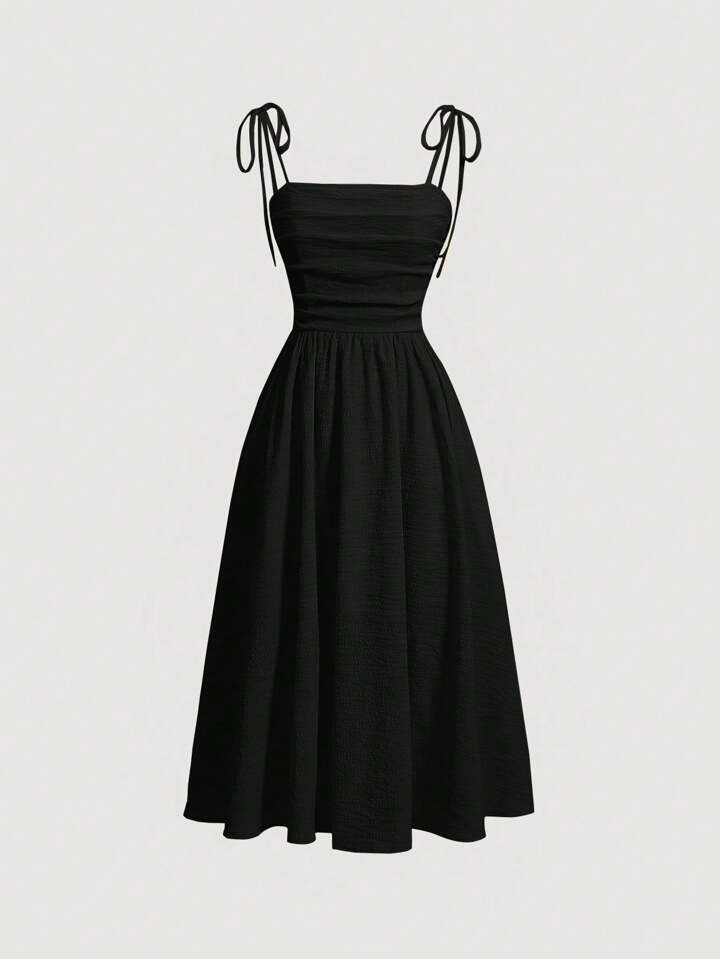 Dame A-linje sommerkjole Stilla