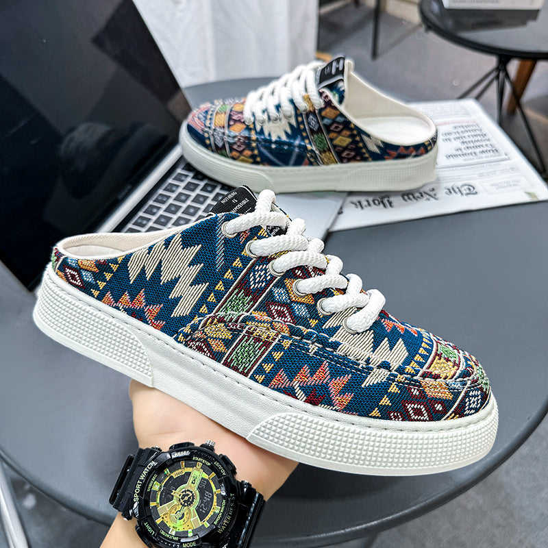 Femme Fritid Tryk Slip-On Sportssko Stilla