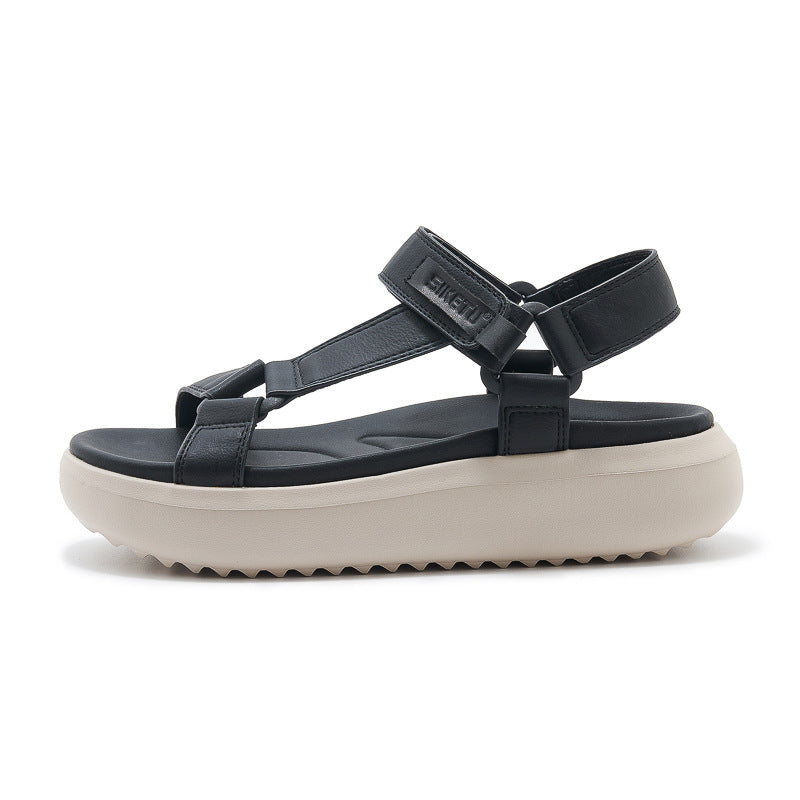 Dame mode sandaler med justerbare remme og dæmpende sål Stilla