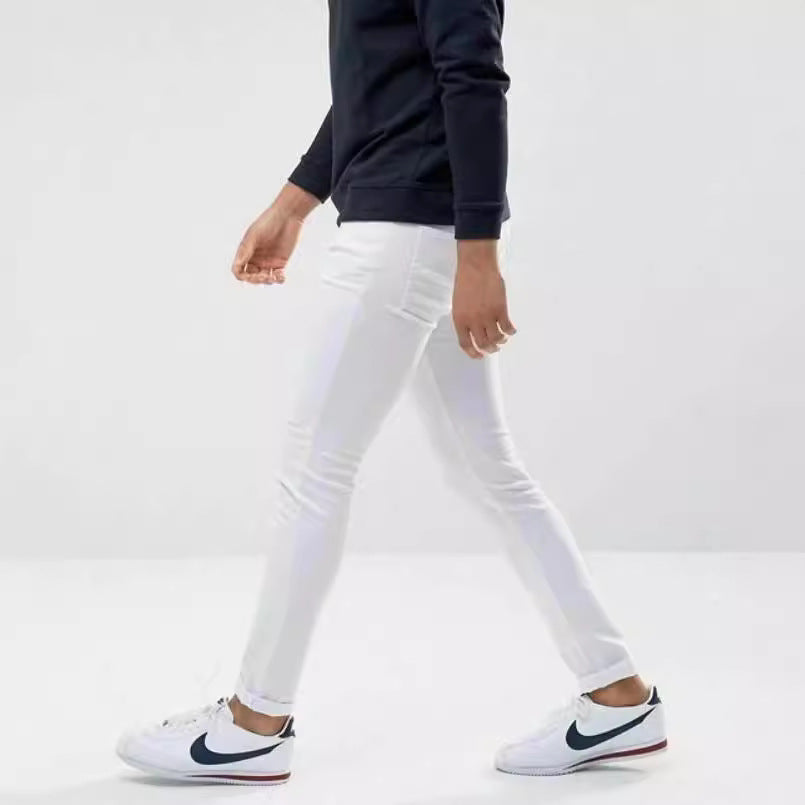 Herrer Slim Fit Jeans med komfortabelt strækmateriale og trendy design Stilla
