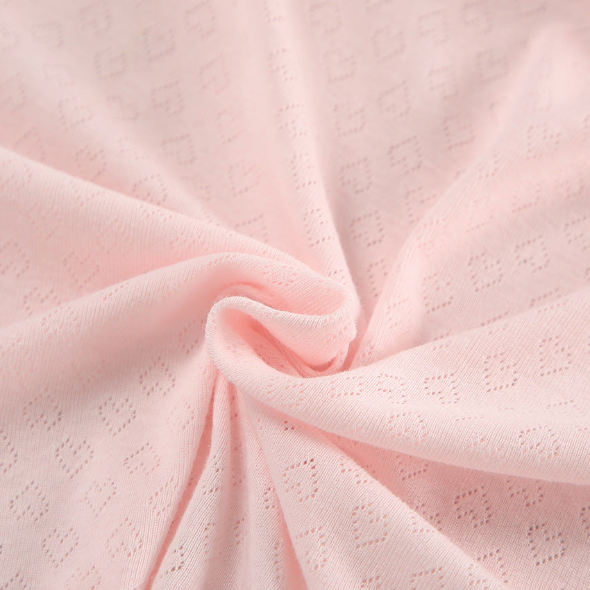 Dame afslappet fritids-sæt med cropped top og korte bukser i åndbart materiale Stilla