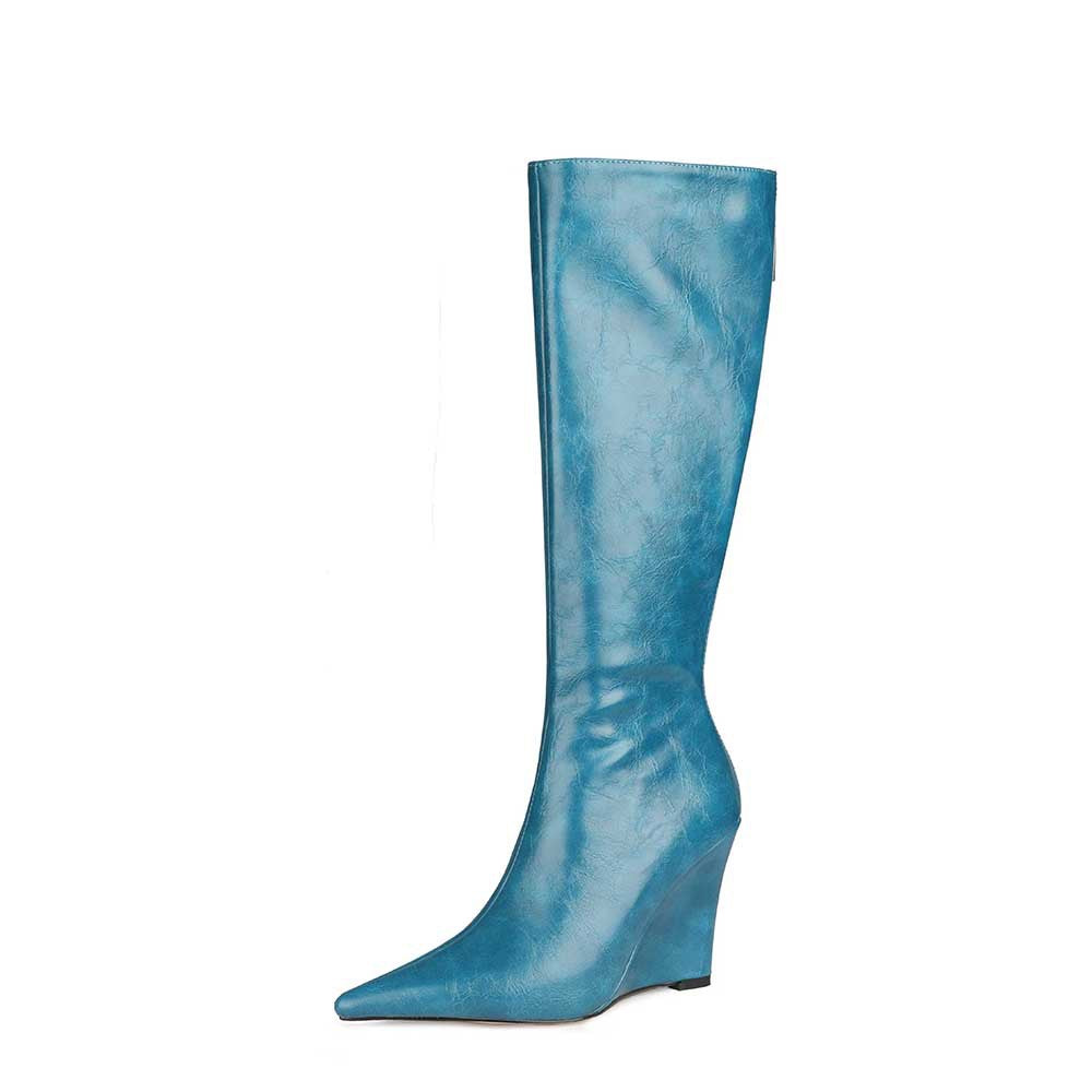 Femme High-Wedge Over-the-Knee Støvler Stilla