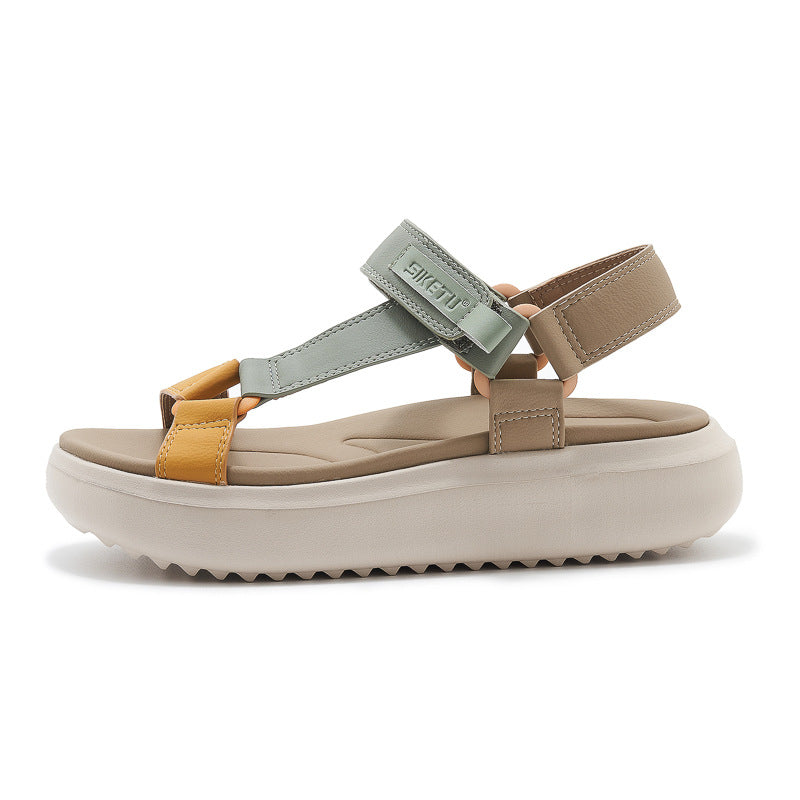 Dame mode sandaler med justerbare remme og dæmpende sål Stilla