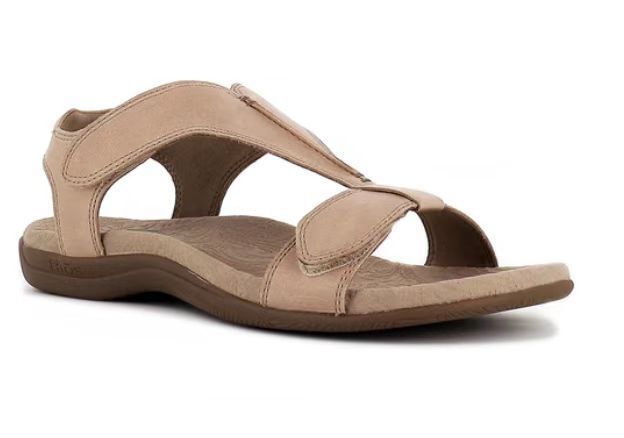 Dame fritidssandaler med justerbare remme og ergonomisk fodseng Stilla