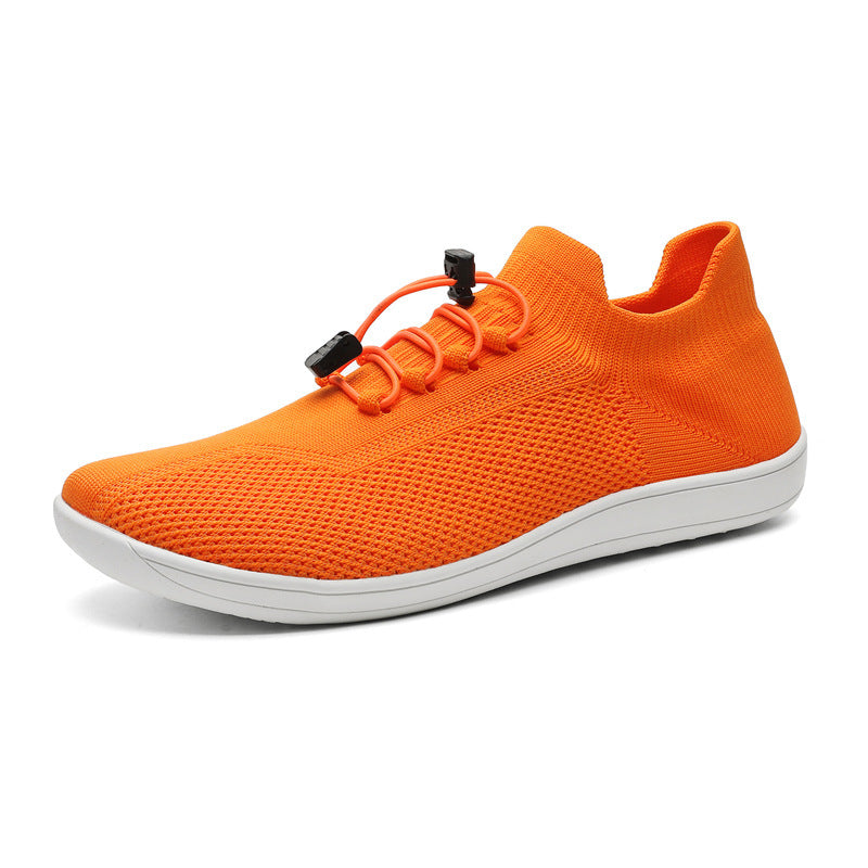 Herrer Åndbare Slip-On Sneakers med Elastisk Lukning Stilla