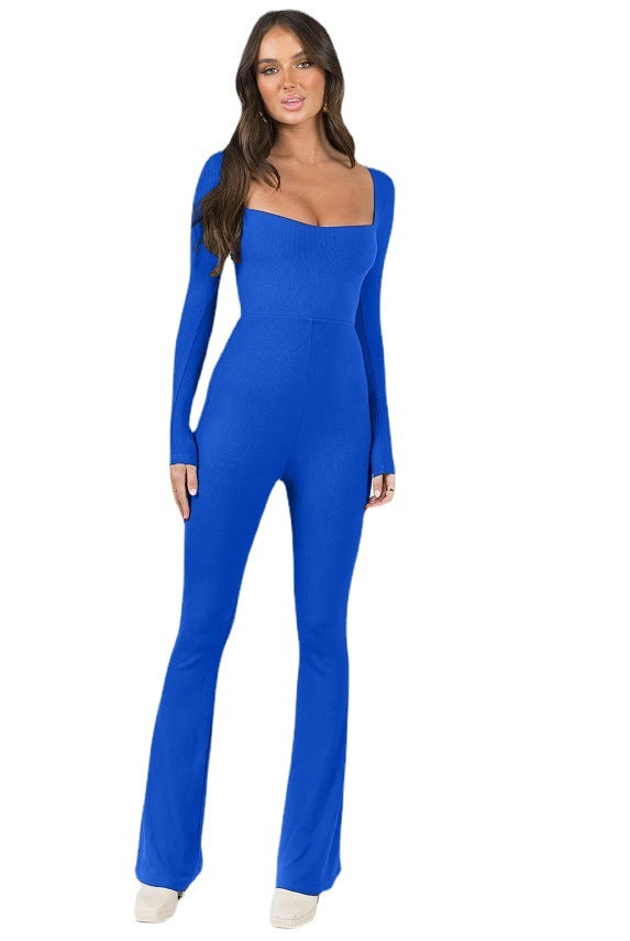 Dame figurnærende jumpsuit Stilla