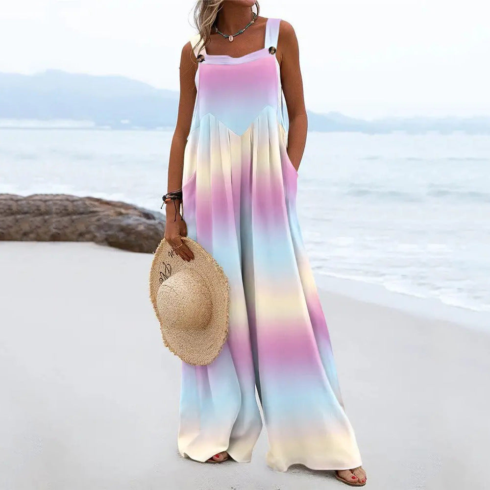 Dame Fritid Maxi Jumpsuit Stilla