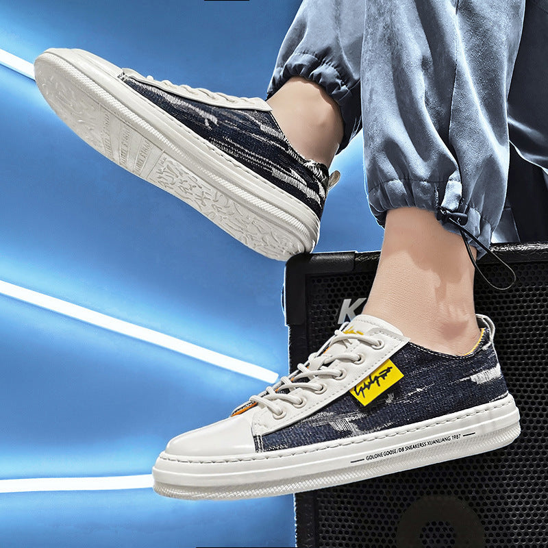 Mænd Casual Denim Sneakers Stilla