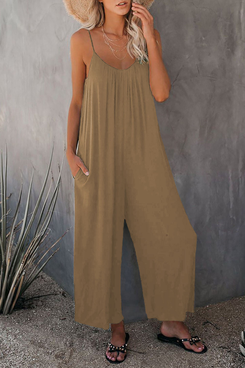 Dame Bohemian Løst Sidende Jumpsuit Stilla