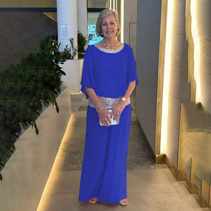 Dame Elegant Aften-Jumpsuit Stilla